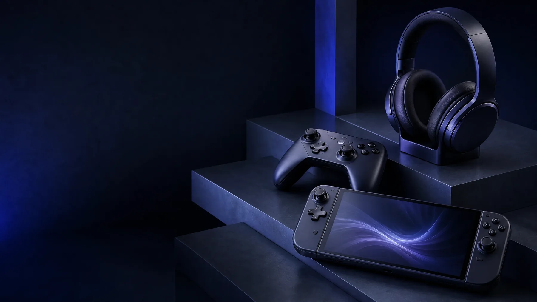 Gaming Showcase image created for the NovaTech Electronics demo website