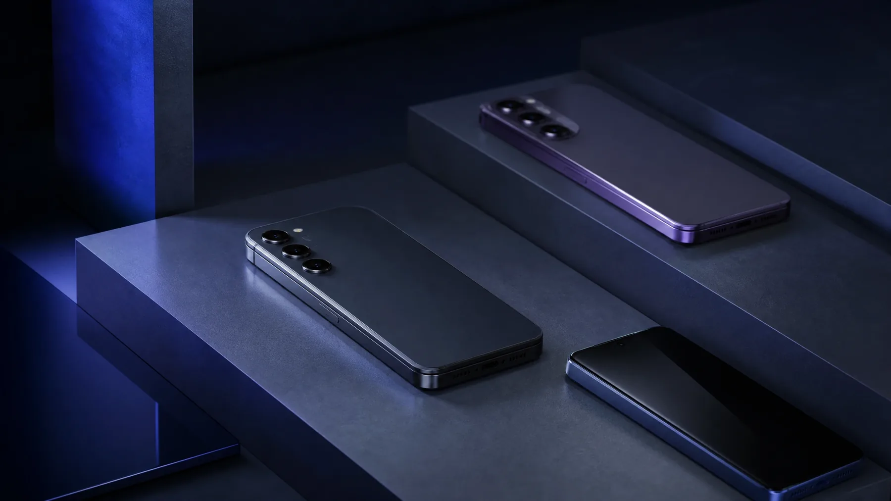Dark Phone Showcase image created for the NovaTech Electronics demo website