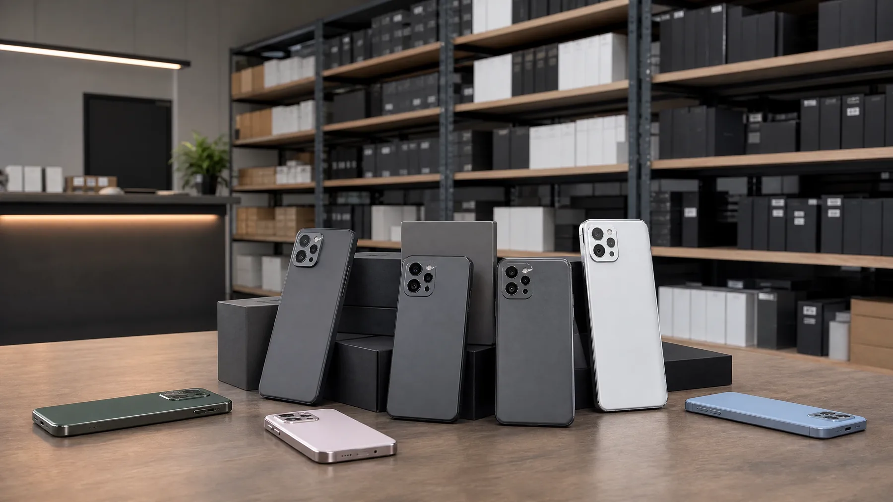 Wholesale electronics demo